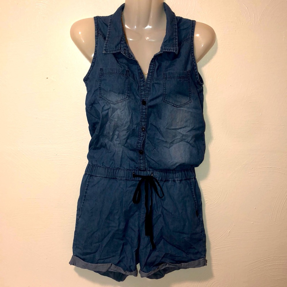 RedGirl Soft Denim Romper